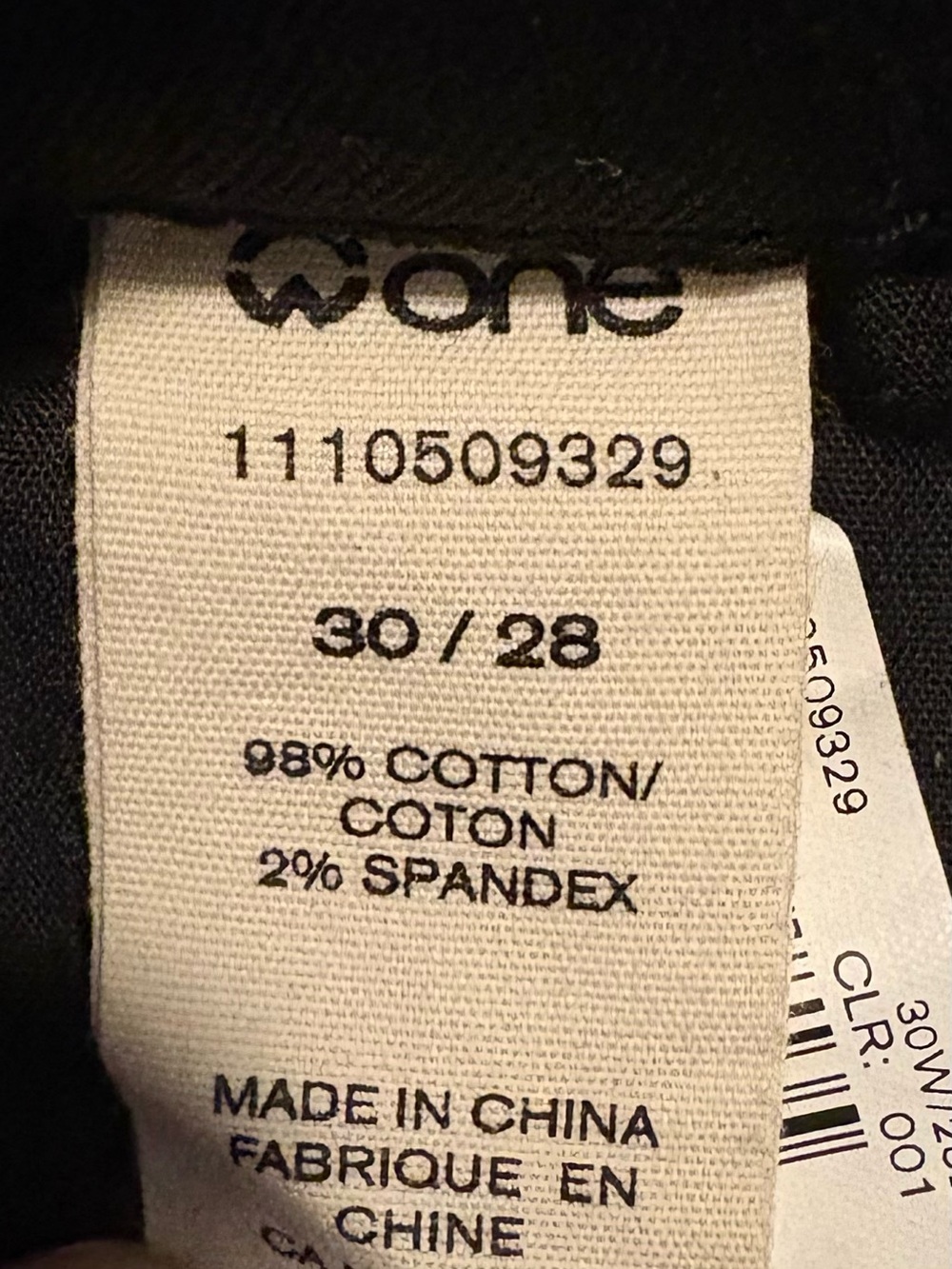 Warehouse One Women’s Black Skinny Jeans, Sz 30. NWT - Picture 10 of 11
